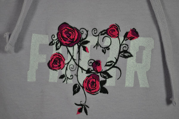 Embroidered Rose Logo Hoodie - FRCTR