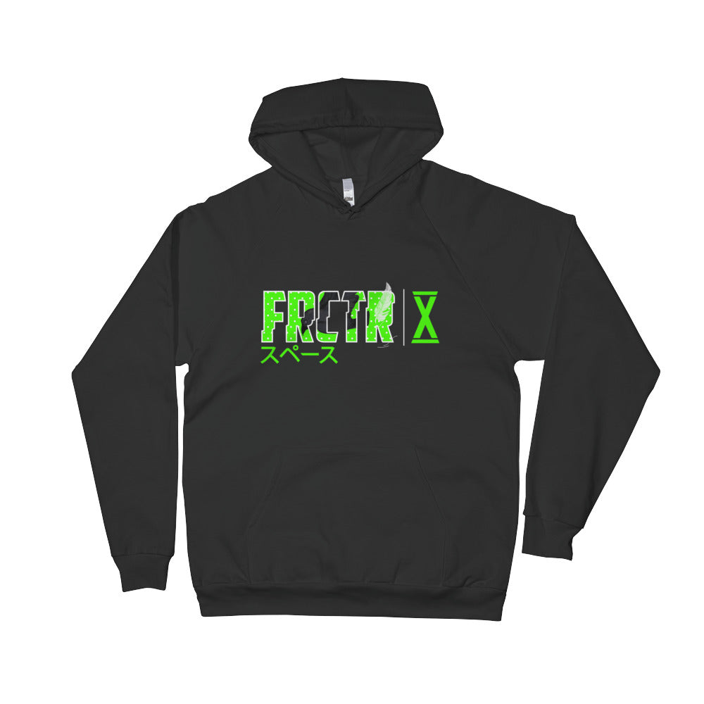FRCTR/SPXCE Green Logo Fleece Hoodie - FRCTR