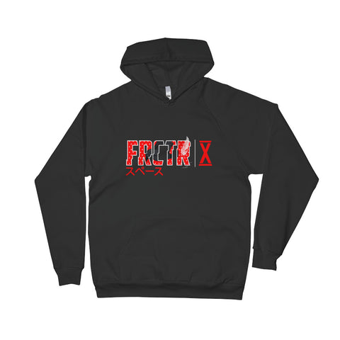 FRCTR/SPXCE Red Logo Fleece Hoodie - FRCTR